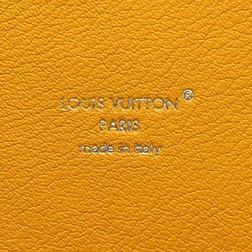 LOUIS VUITTON Bag Charm - LV Pretzel Brown/YellowM03295 Leather Monogram