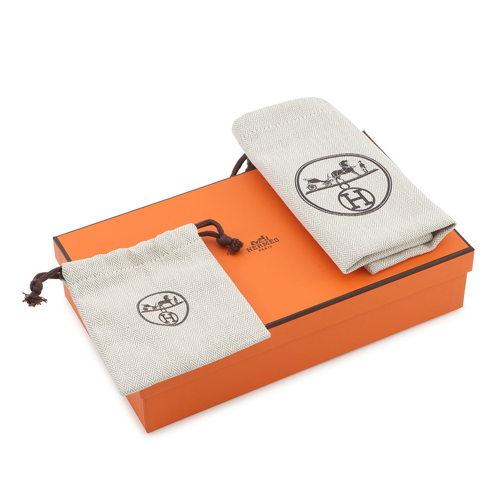 HERMES Zip Ango Chaine d'Ancre To Go Black Evergrain
