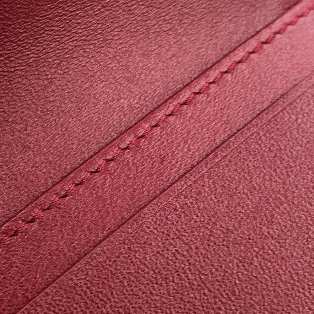 SAINT LAURENT PARIS Credit Card Wallet Bordeaux668726AAEJ16947 Patent Leather