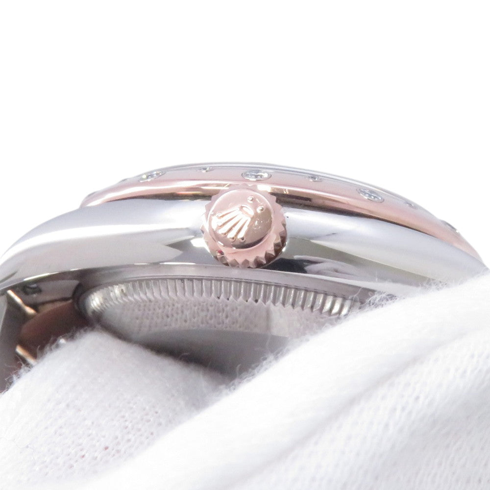 ROLEX Datejust Diamond Bezel W31mm Stainless Steel K18PG Chocolate Dial278341RBR