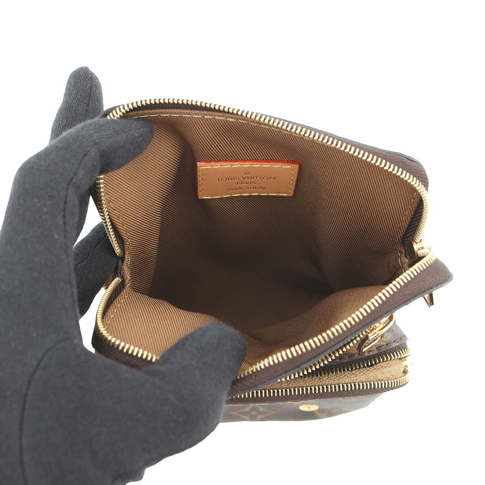 LOUIS VUITTON Utility/Crossbody BrownM80746 Monogram