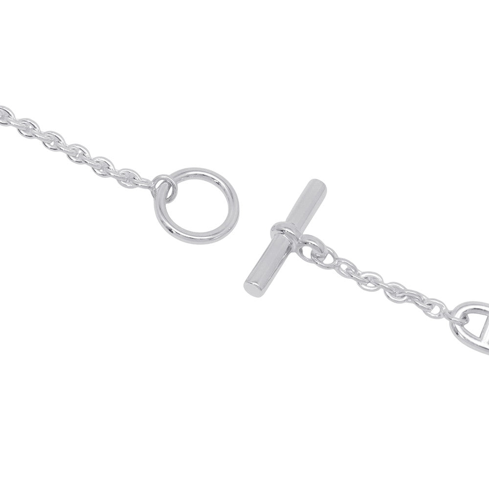 HERMES Chaine d'Ancre Farandole Necklace Size 80 SV925