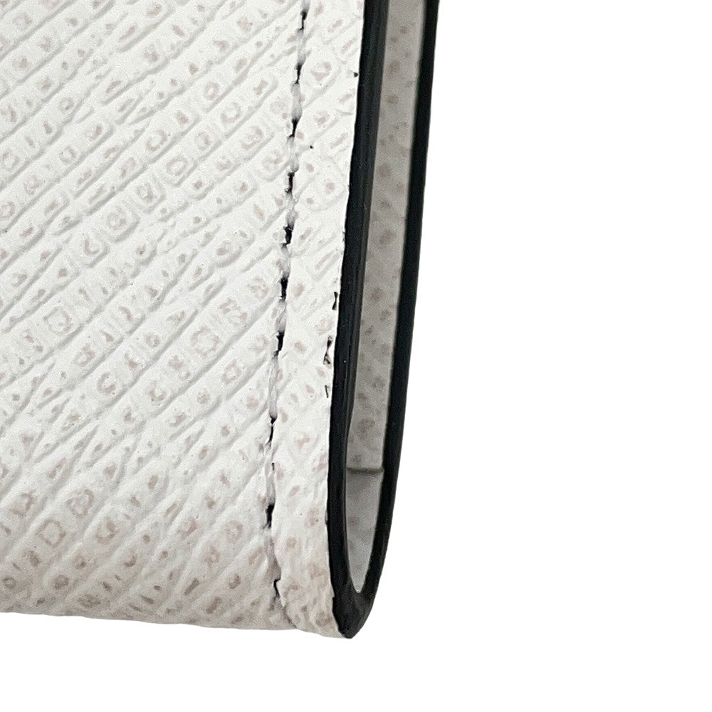 LOUIS VUITTON Card Case Buisiness Card Holder Optic WhiteM14130 Monogram/Taigarama
