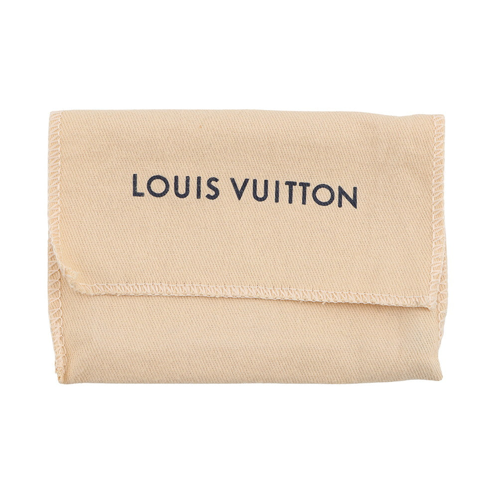 LOUIS VUITTON Card Case Buisiness Card Holder Optic WhiteM14130 Monogram/Taigarama