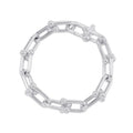 TIFFANY&Co. Hardware Large Link Bracelet 14-frame Size Large60153089 SV925