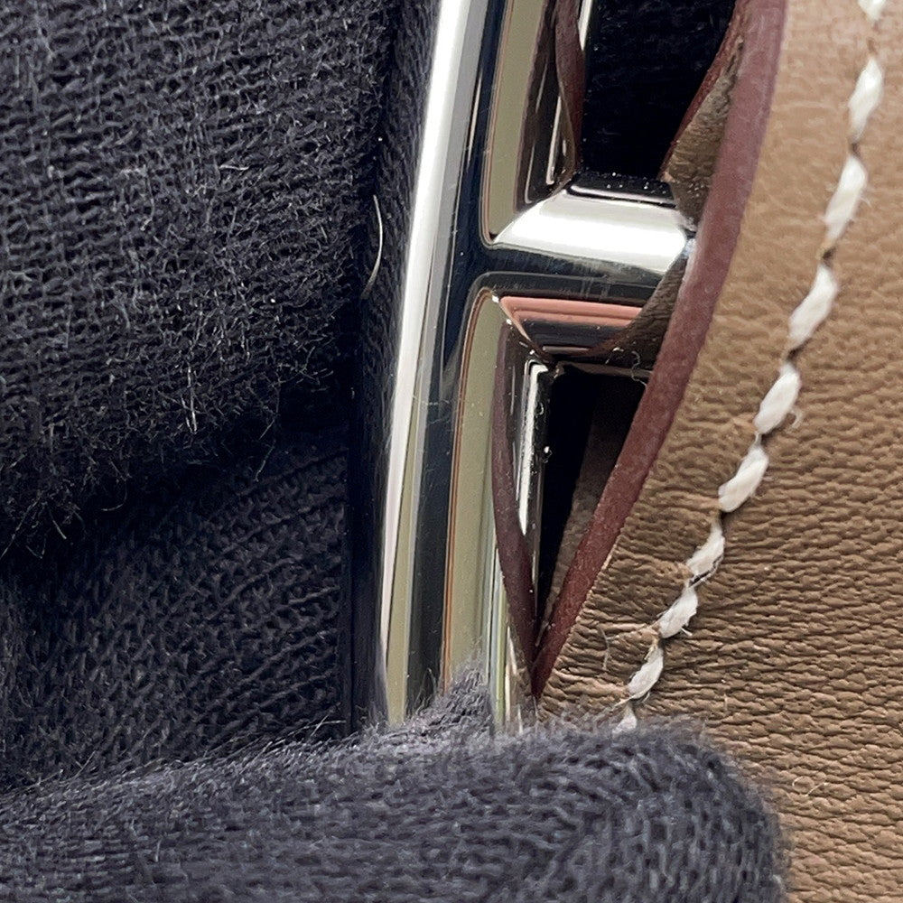 HERMES Portefeuille Poschamp Plus Etoupe Swift Leather