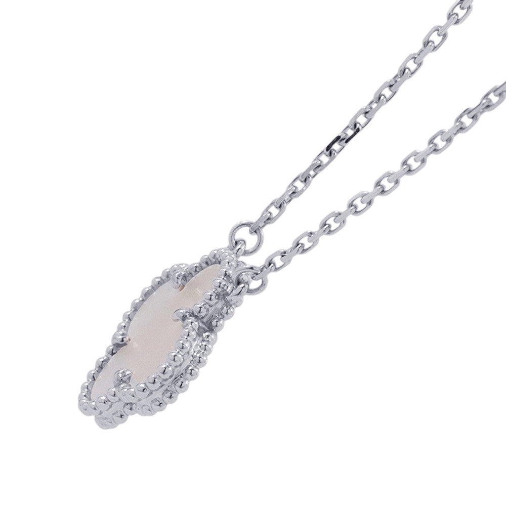 Van Cleef & Arpels Vintage Alhambra PendantVCARF48700 18K White Gold