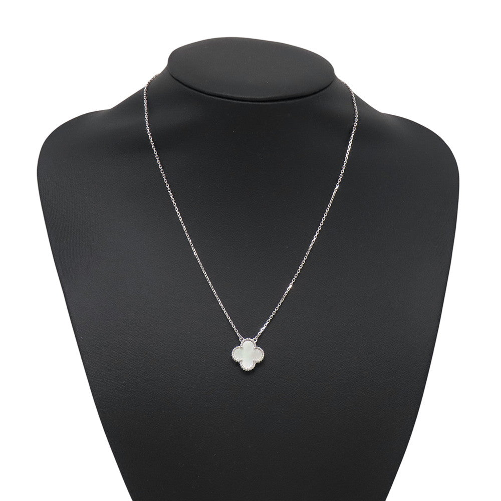 Van Cleef & Arpels Vintage Alhambra PendantVCARF48700 18K White Gold