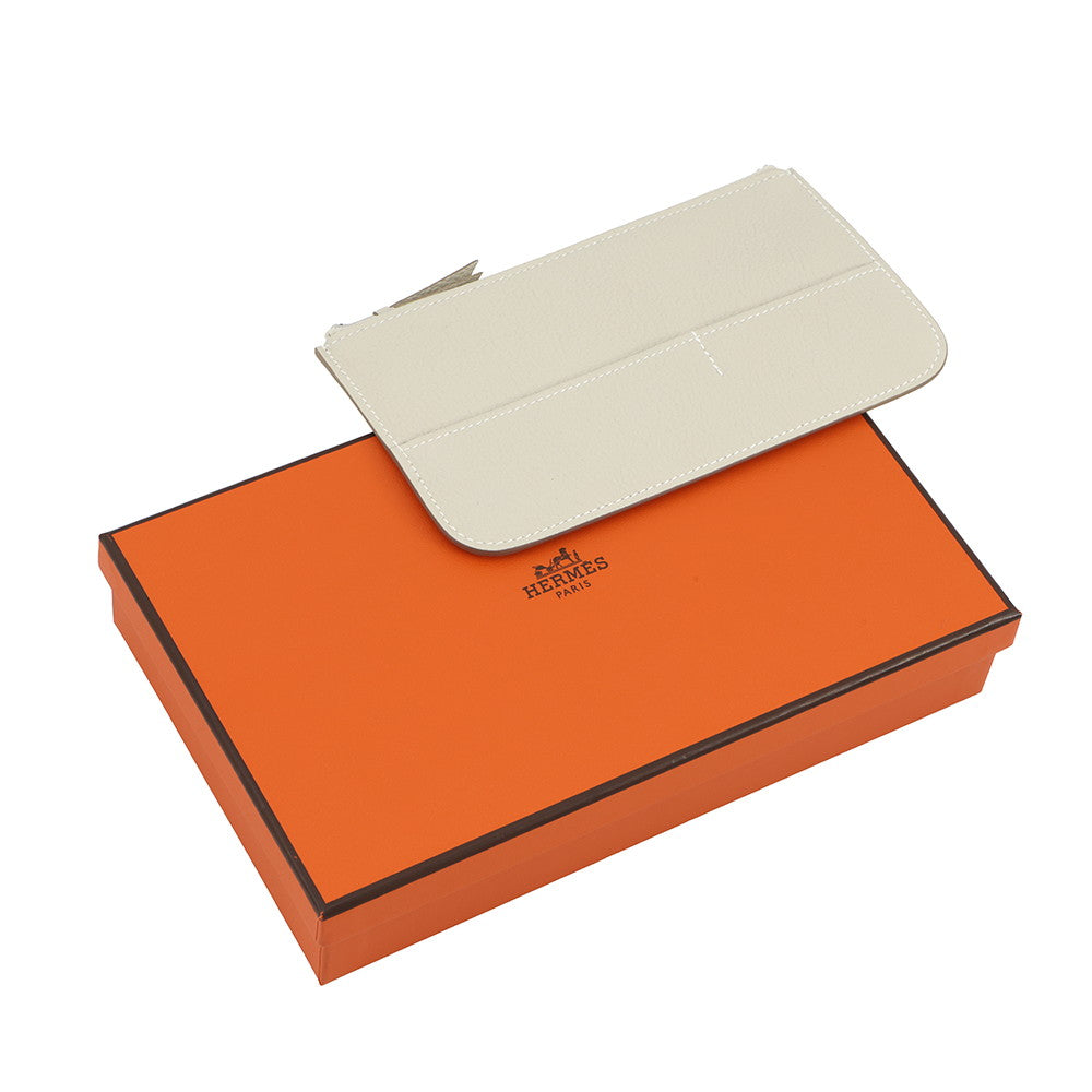HERMES Dogon Duo Craie Togo Leather