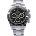 ROLEX Cosmograph Daytona W40mm Stainless Steel Black Dial126500LN