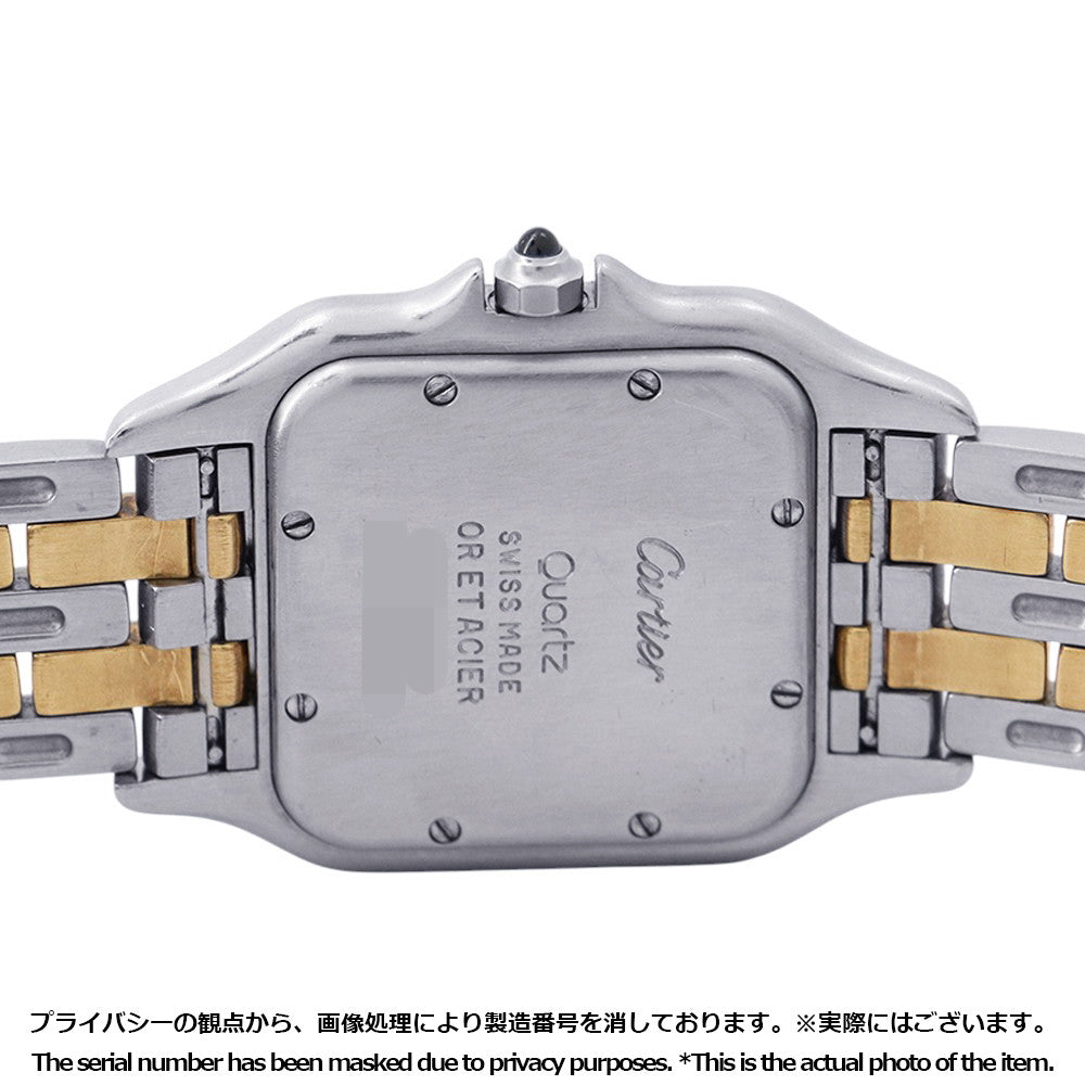 CARTIER PANTHERE MM H36.3mm×W26.5mm Stainless Steel K18YG Ivory Dial830832