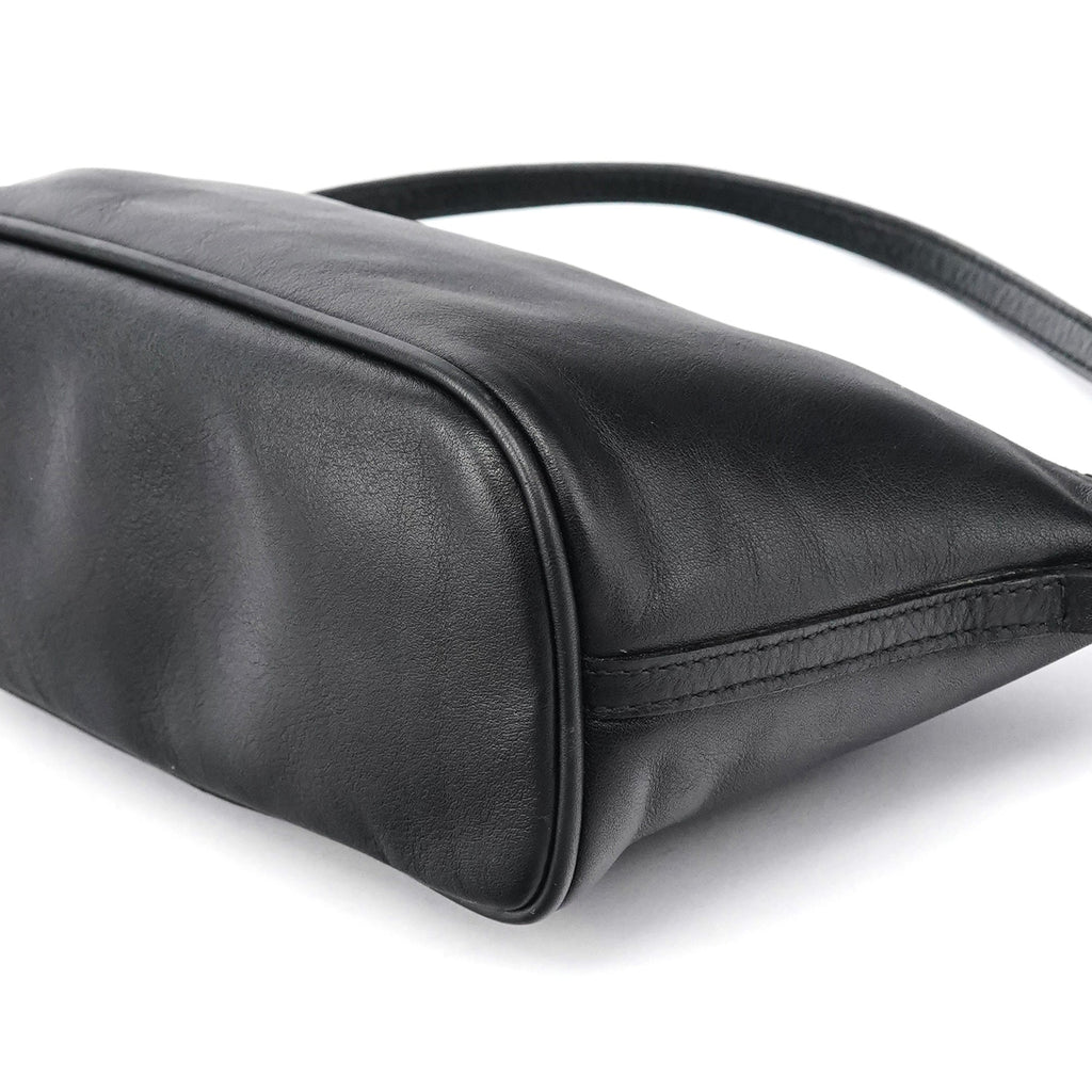 039 1103 Black Leather Pochette