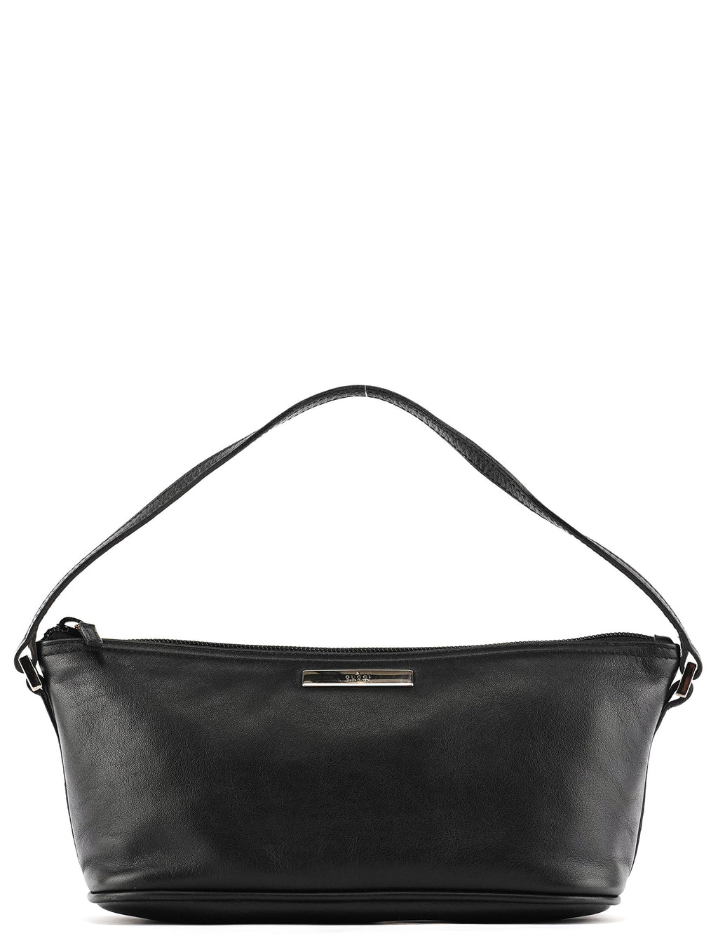 039 1103 Black Leather Pochette