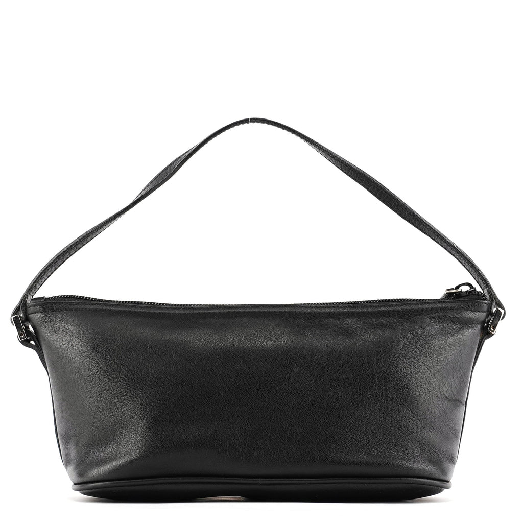 039 1103 Black Leather Pochette