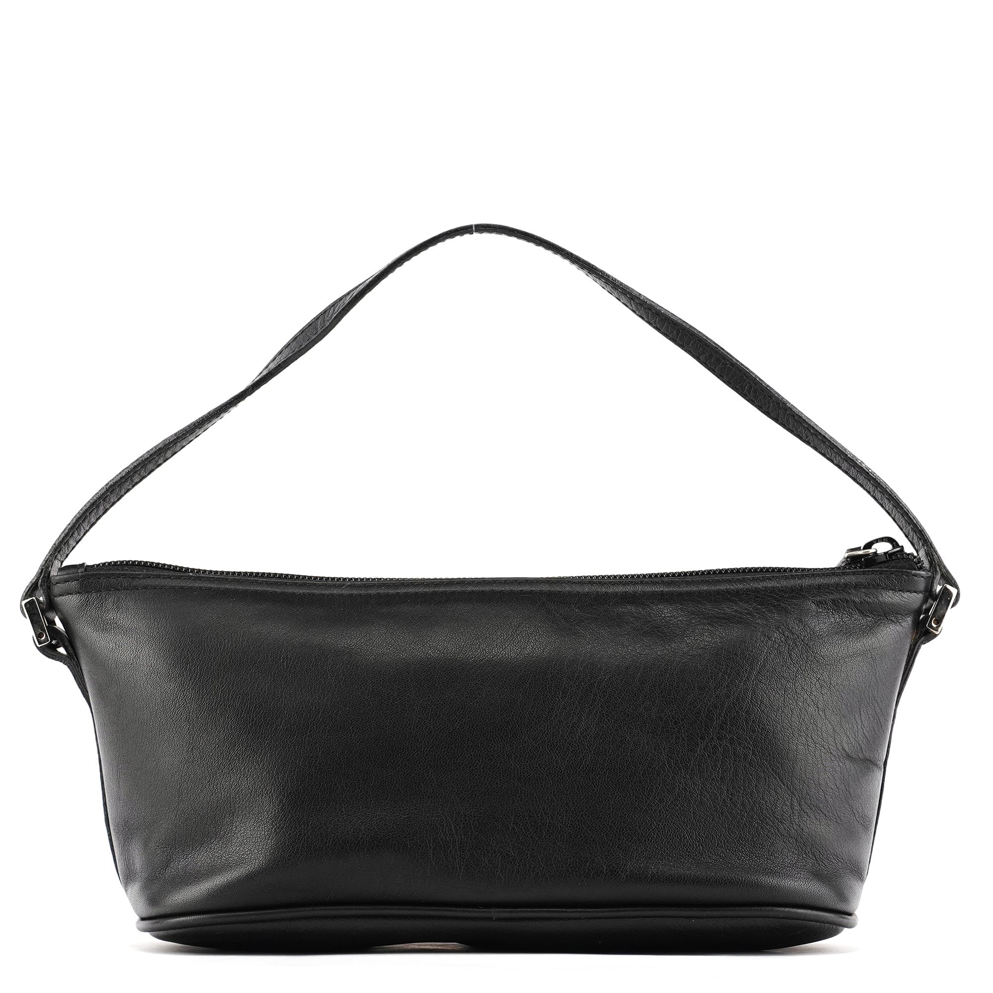 039 1103 Black Leather Pochette