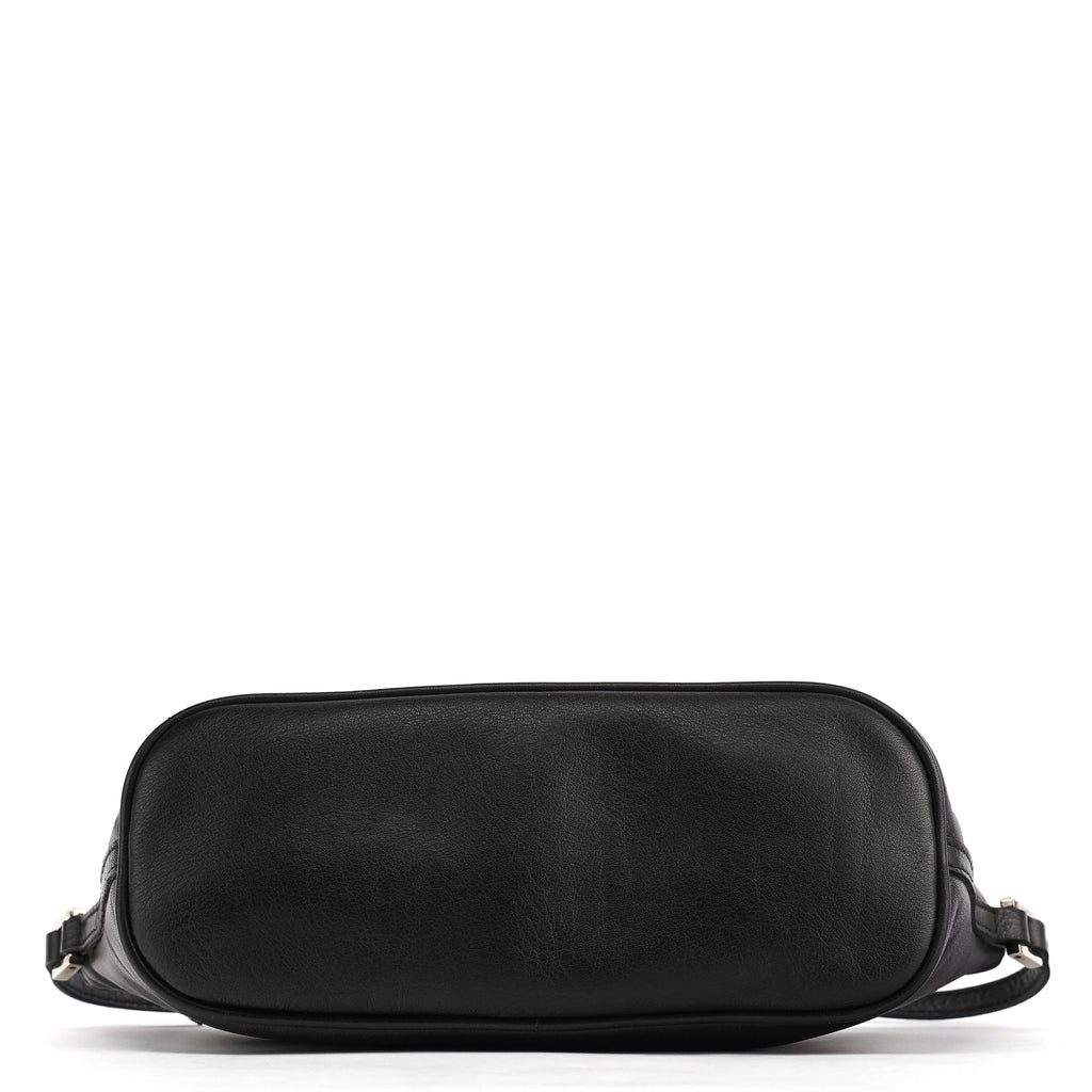 039 1103 Black Leather Pochette