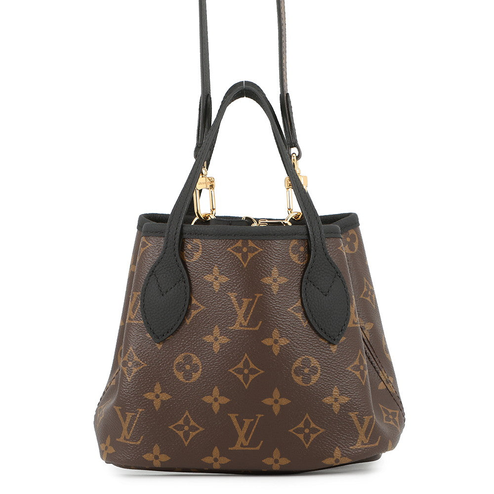 LOUIS VUITTON Neverfull・Inside Out BlackM12099 Monogram Grain Leather Size BB