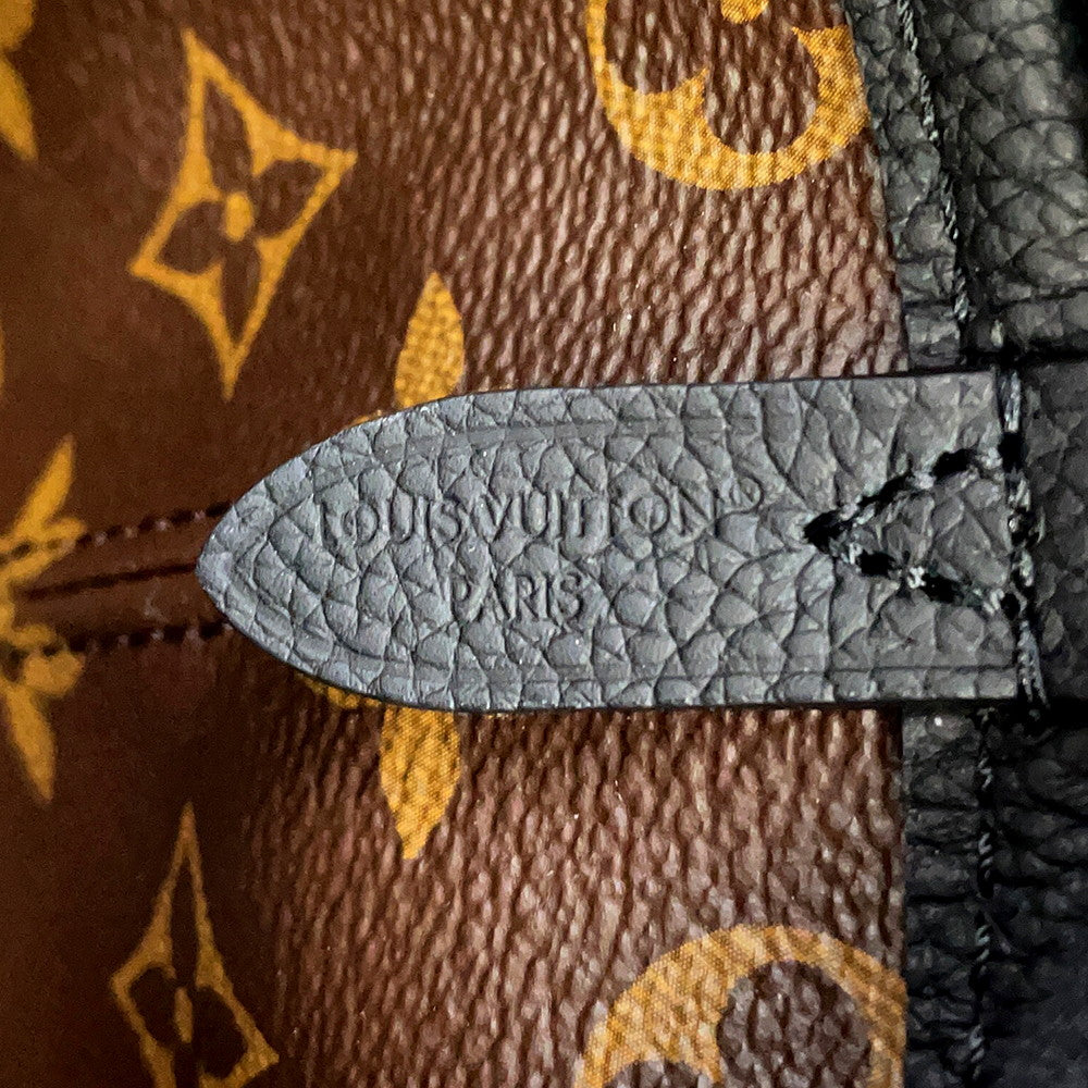 LOUIS VUITTON Neverfull・Inside Out BlackM12099 Monogram Grain Leather Size BB