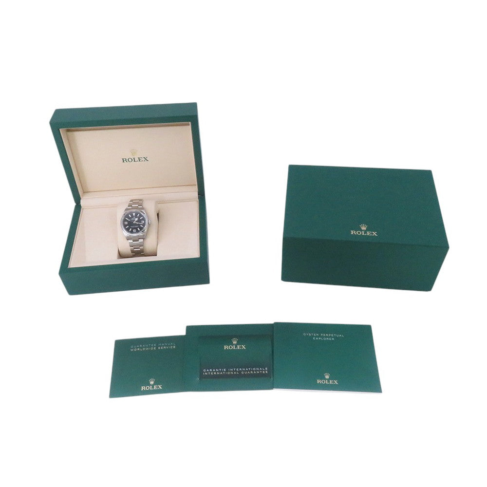 ROLEX Explorer 36 W36mm Stainless Steel Black Dial124270