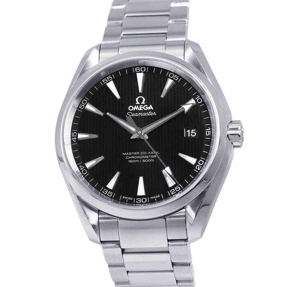 OMEGA Seamaster Aqua Terra Co-Axial W41.5mm Stainless Steel Black Dial231.10.42.21.01.003