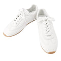 HERMES Sneakers Master White Veau Souple Size 37