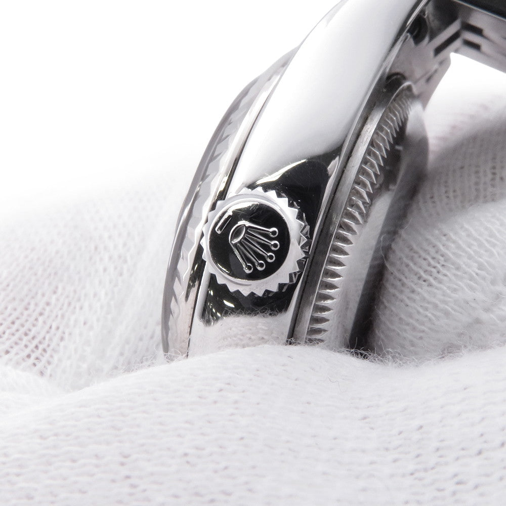 ROLEX Datejust W26mm Stainless Steel K18WG Black Dial179174