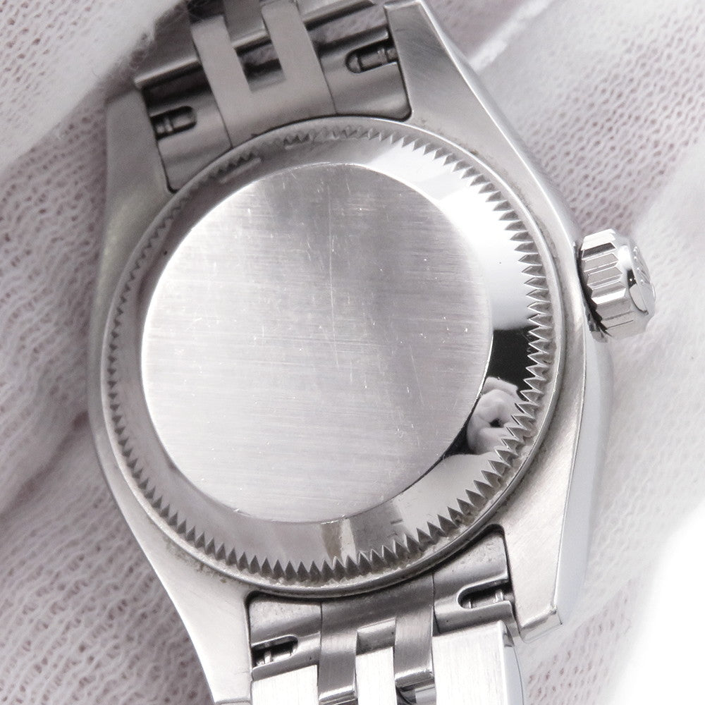 ROLEX Datejust W26mm Stainless Steel K18WG Black Dial179174