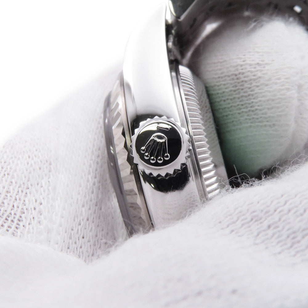 ROLEX Datejust W26mm Stainless Steel K18WG White Shell Dial179174NR