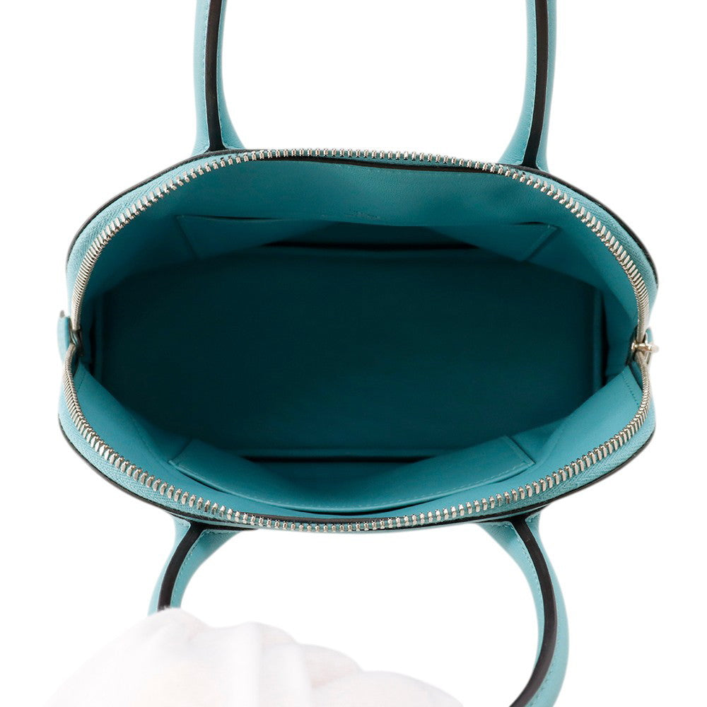 HERMES Bolide Sucre Blue Saint-Cyr Swift Leather