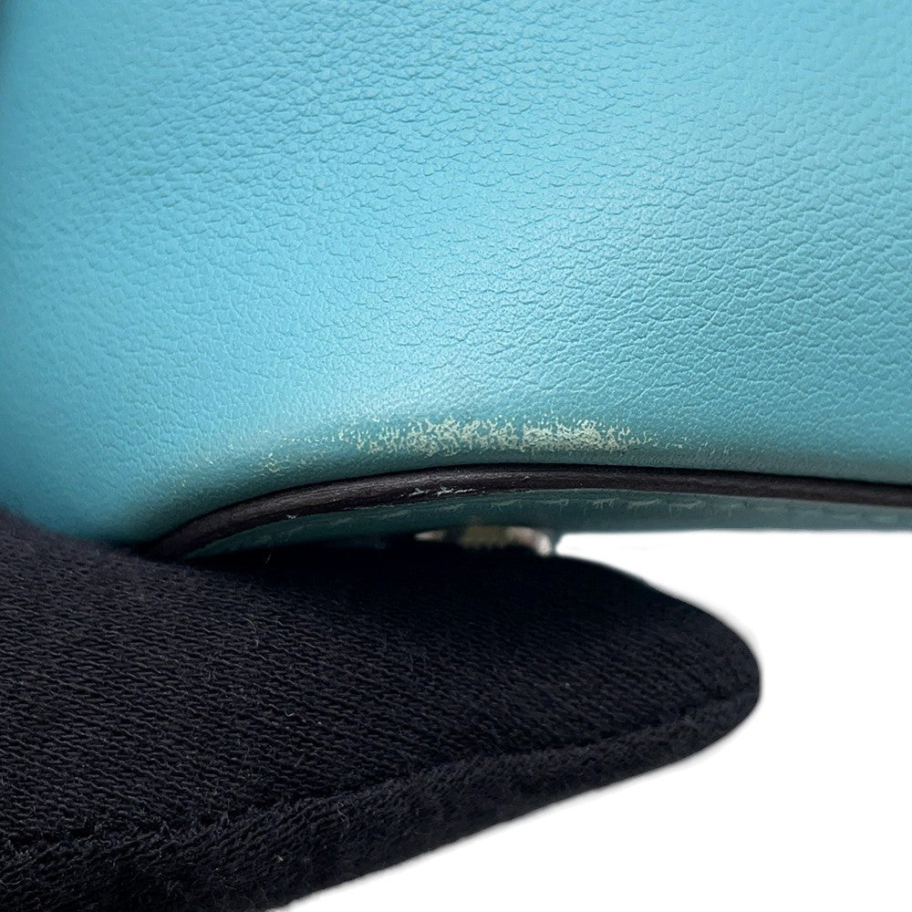 HERMES Bolide Sucre Blue Saint-Cyr Swift Leather