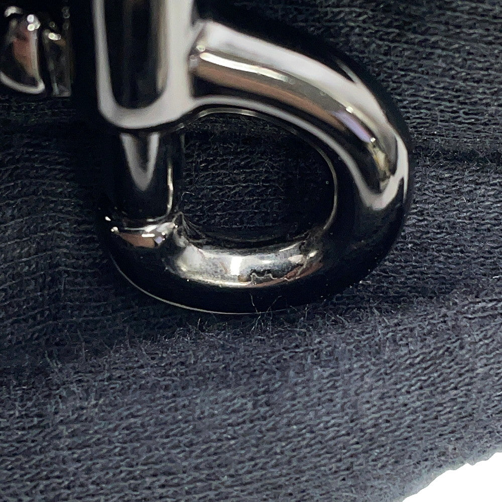 Valentino Garavani Loco V Logo Shoulder Bag Greige Leather