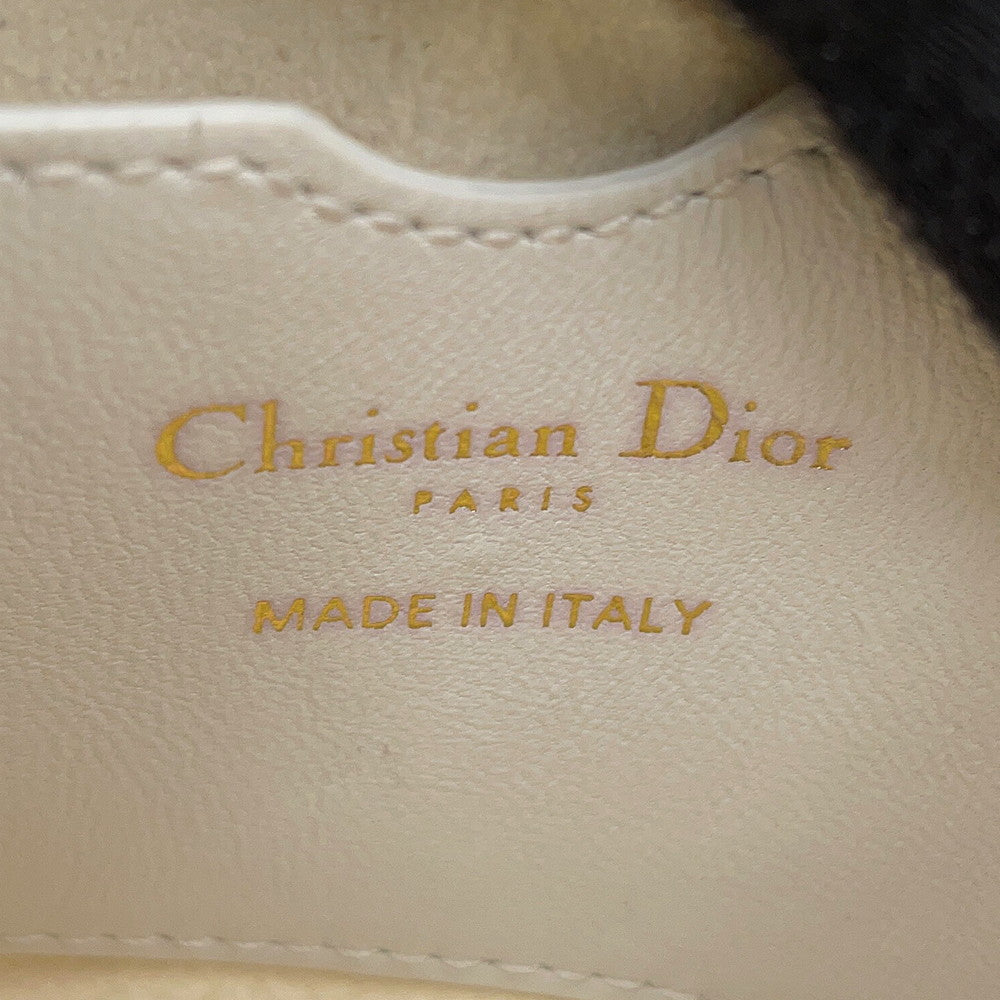 Dior Macrocanage Vibe Hobo White/NavyS7200ONOA_M933 Lambskin Size micro
