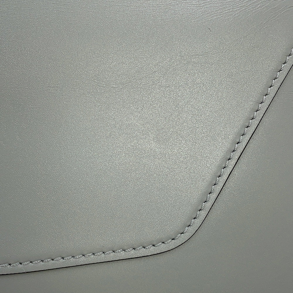 Valextra Valextra Iside 2way Bag Gray Leather Size Mini