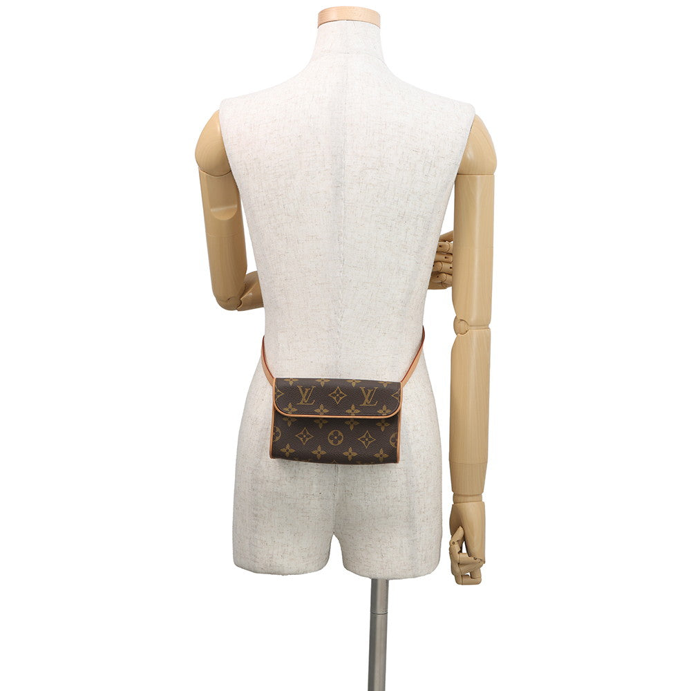 LOUIS VUITTON Pochette Florentine BeigeM51855 Monogram Size M