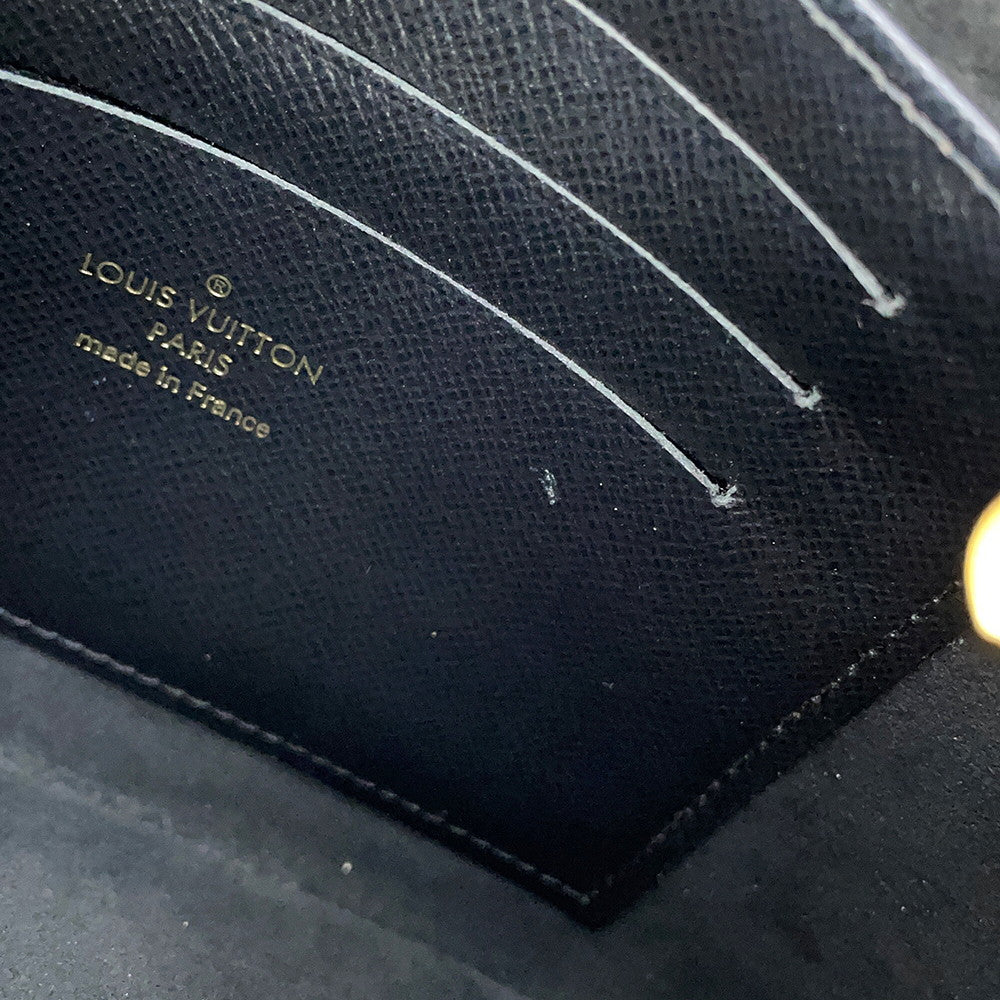 LOUIS VUITTON Pochette double zip NoirM69203 Monogram Monogram / Giant Reverse