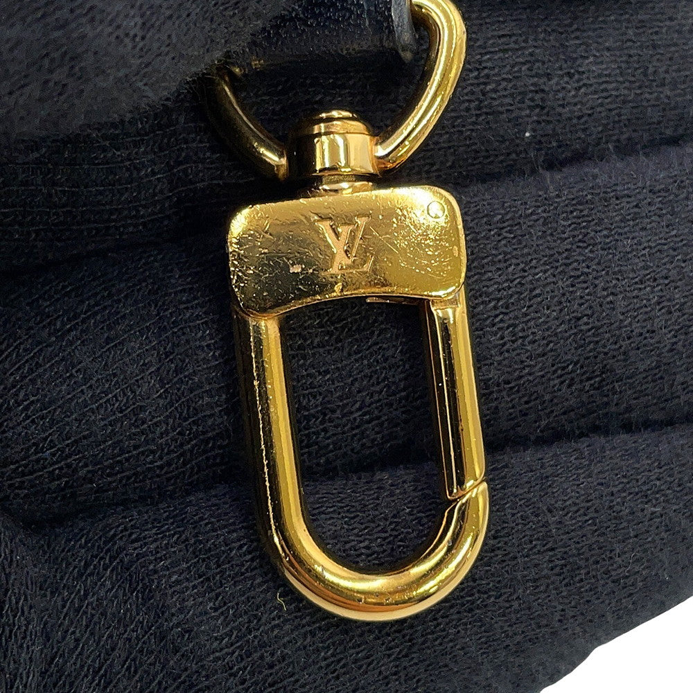 LOUIS VUITTON Pochette double zip NoirM69203 Monogram Monogram / Giant Reverse