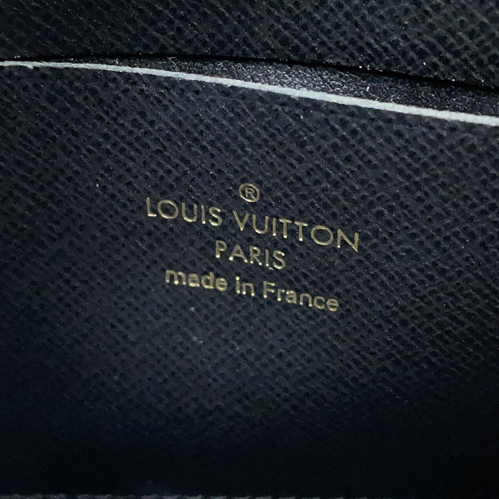 LOUIS VUITTON Pochette double zip NoirM69203 Monogram Monogram / Giant Reverse