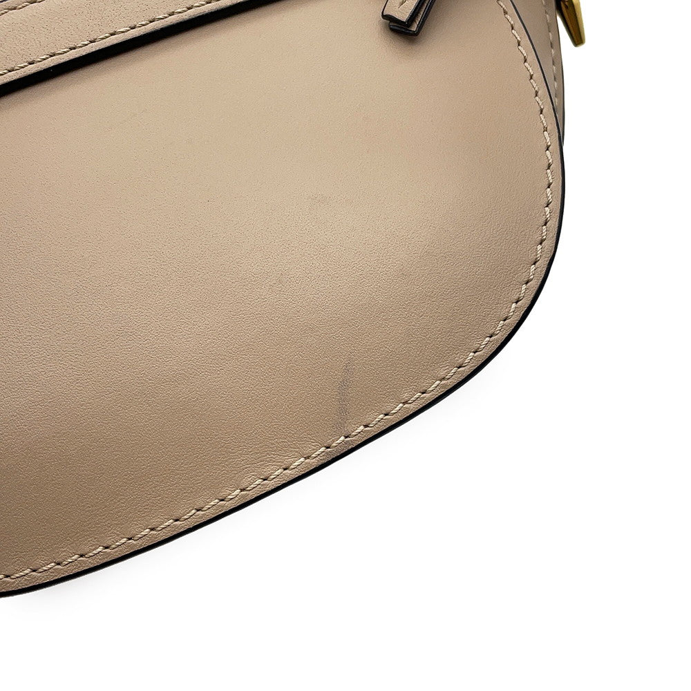LOEWE Gate bag BeigeA650N46X13 Leather Size Mini