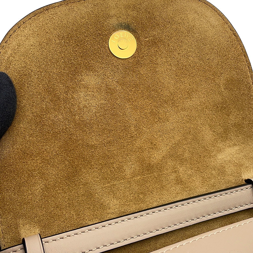 LOEWE Gate bag BeigeA650N46X13 Leather Size Mini