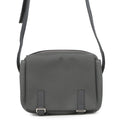 LOEWE Military messenger Gray317.12AA72 Leather Size XS