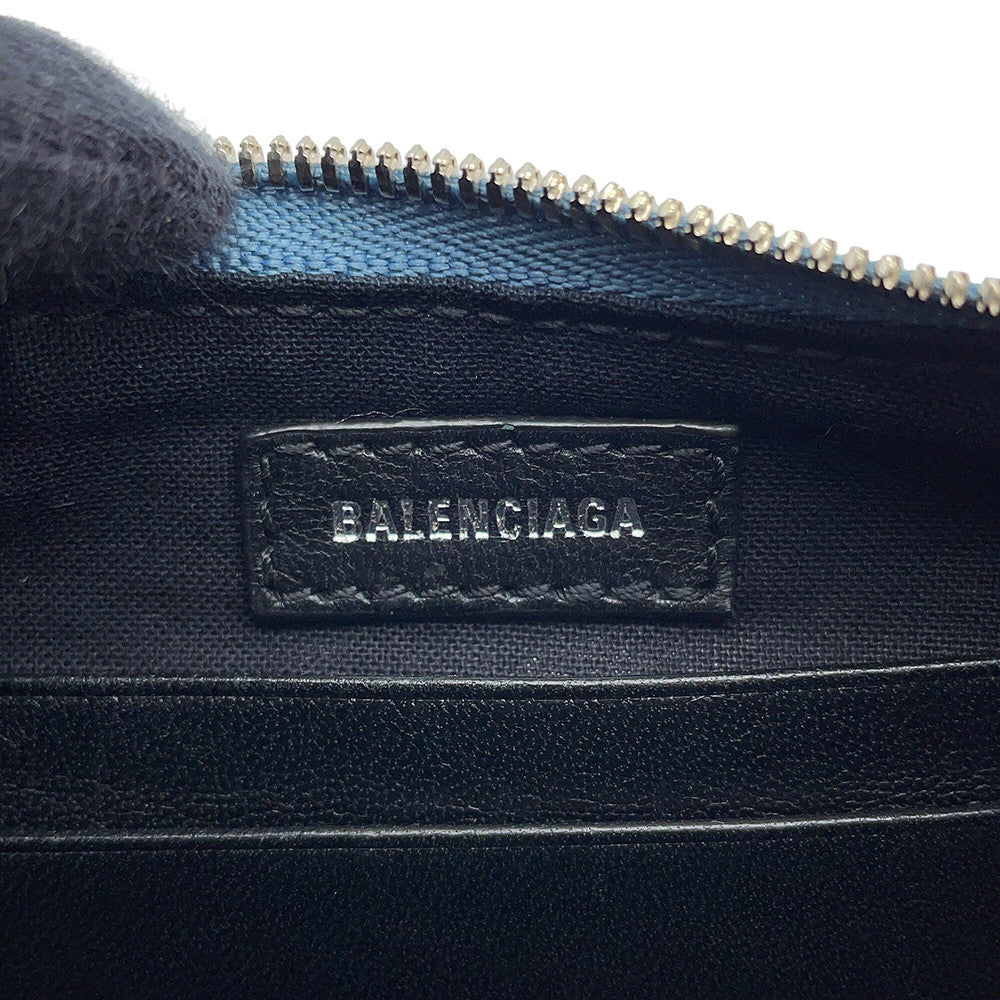 BALENCIAGA luka goal Blue/White695814 Denim Size Mini