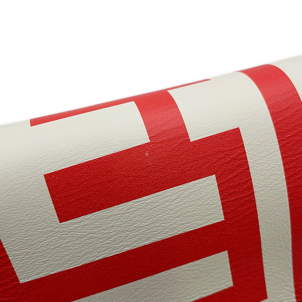 FENDI Marc Jacobs collaboration baguette White/Red8BR600 Leather
