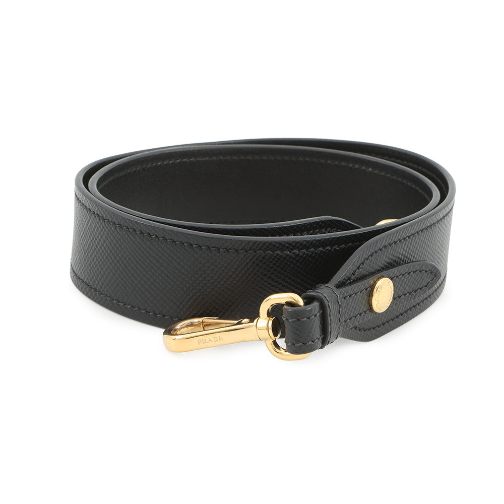 PRADA Mono Chrome 2-way Handbag Black1BA156 Saffiano LeatherLeather