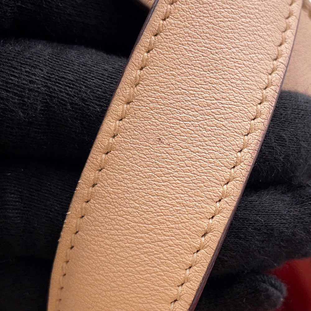 HERMES Picotin Lock Touch Rouge Tomate/Rose Eglantine Taurillon Clemence Size PM