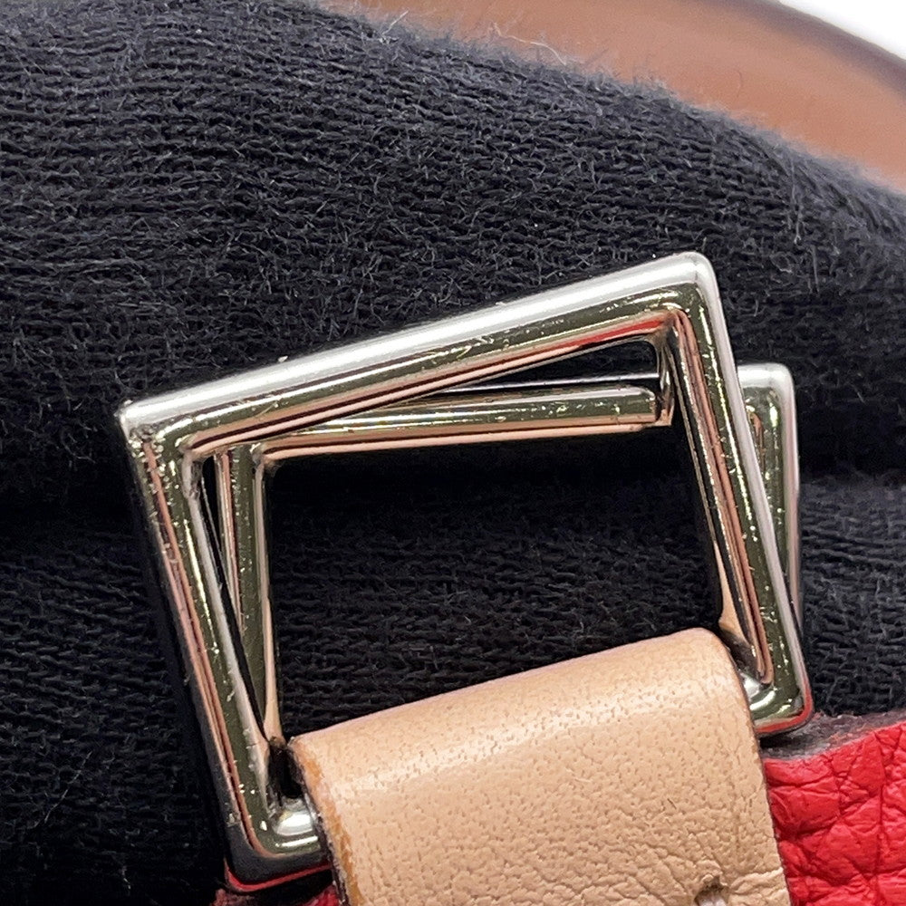 HERMES Picotin Lock Touch Rouge Tomate/Rose Eglantine Taurillon Clemence Size PM
