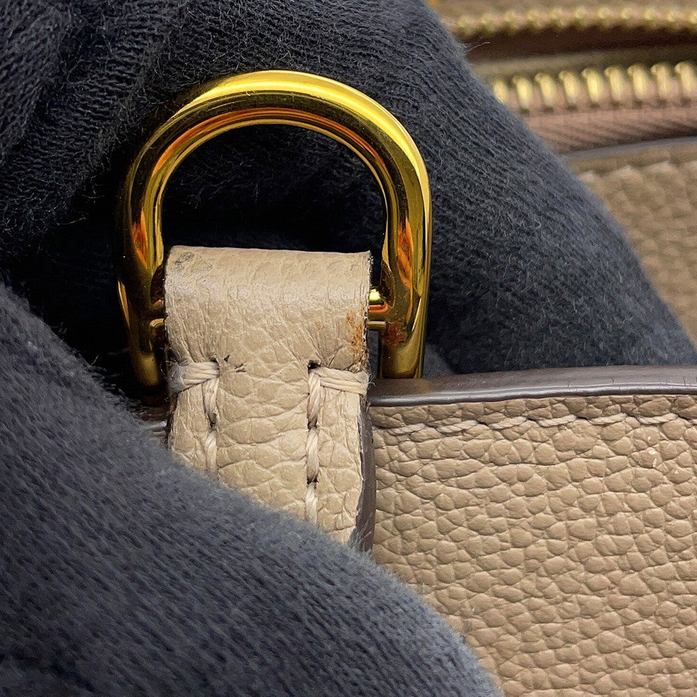 LOUIS VUITTON Grand Palais TourterelleM45833 Monogram Empreinte Leather Size MM