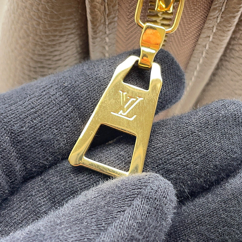 LOUIS VUITTON Grand Palais TourterelleM45833 Monogram Empreinte Leather Size MM