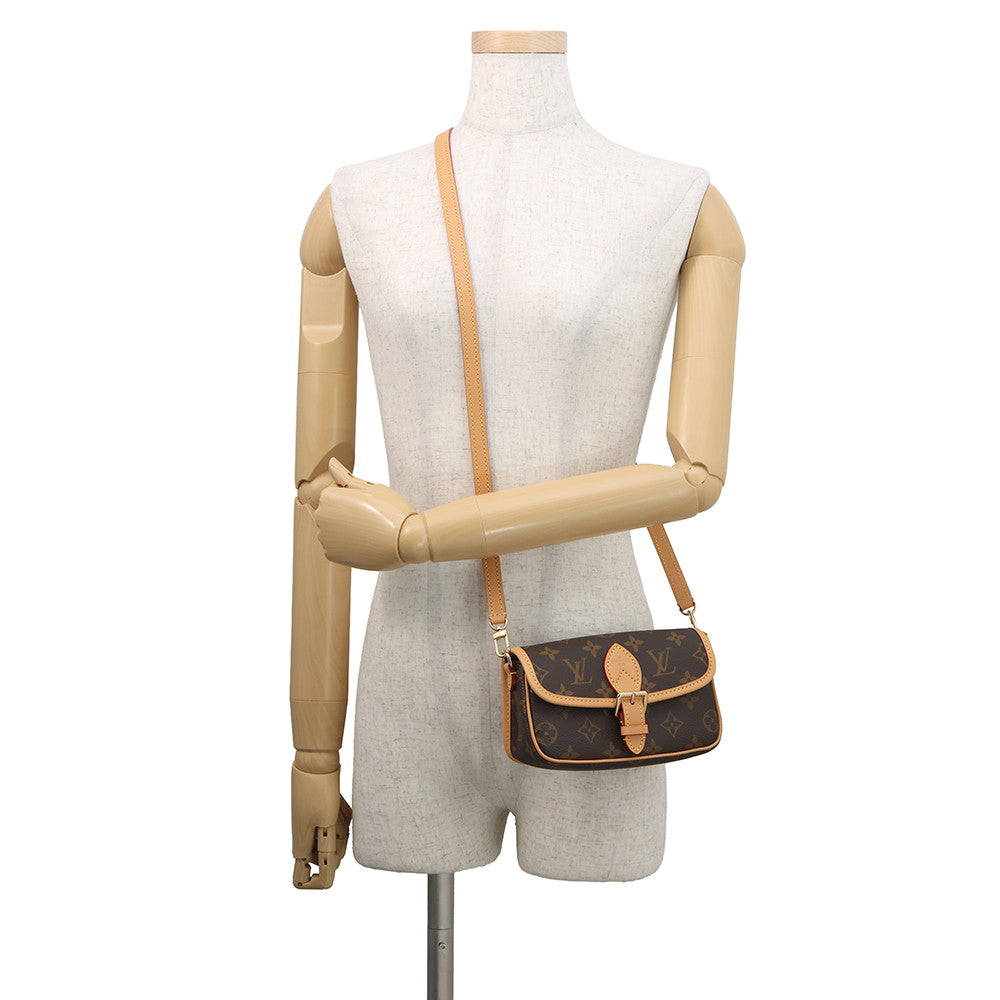 LOUIS VUITTON Nano Diane NoirM83298 Monogram