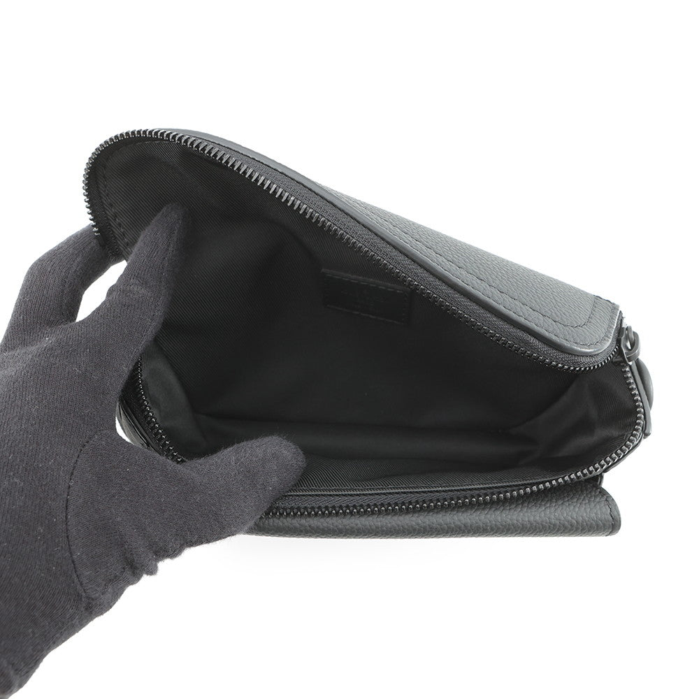 LOUIS VUITTON LV Aerogram Pilot Wearable Wallet NoirM83563 Leather LV Aerogram