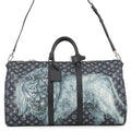 LOUIS VUITTON Keepall Bandouliere - Chapman Brothers NavyM54257 Monogram / Savannah Size 55